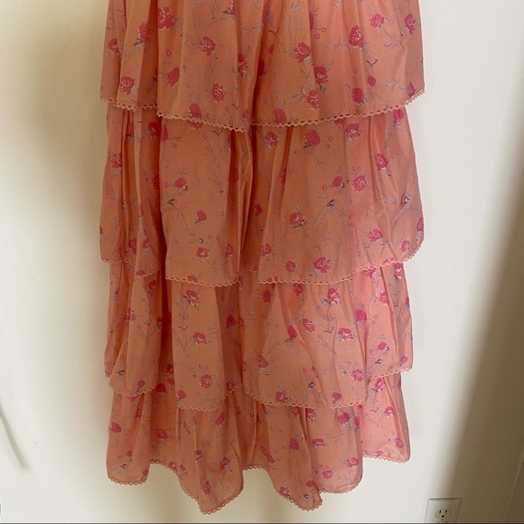 LoveShackFancy for Target Simone Tiered Floral Dress XS - Picture 9 of 11